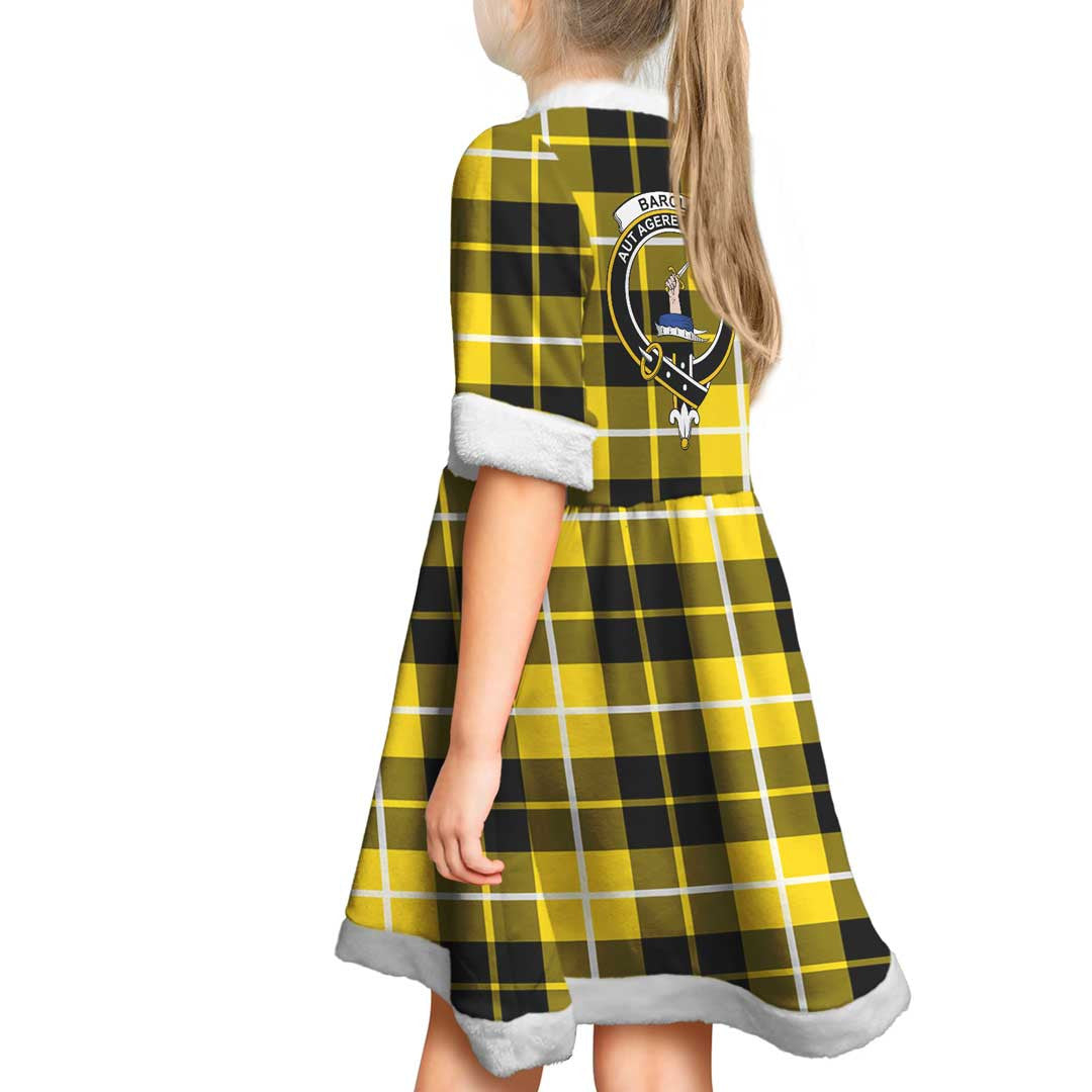 Barclay Dress Modern Clan Tartan Crest Christmas Dress