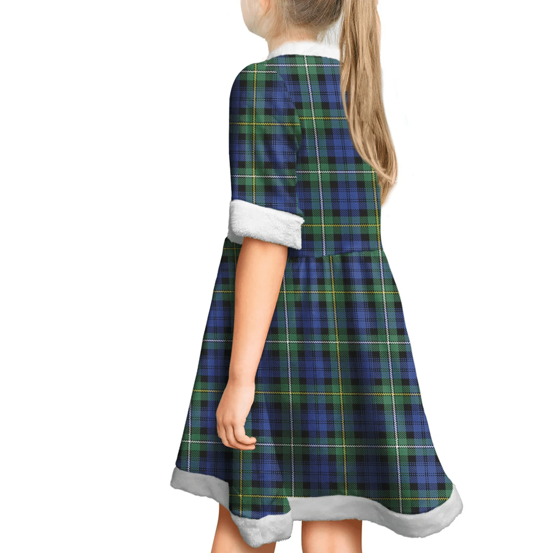 Campbell Argyll Ancient Tartan Classic Christmas Dress