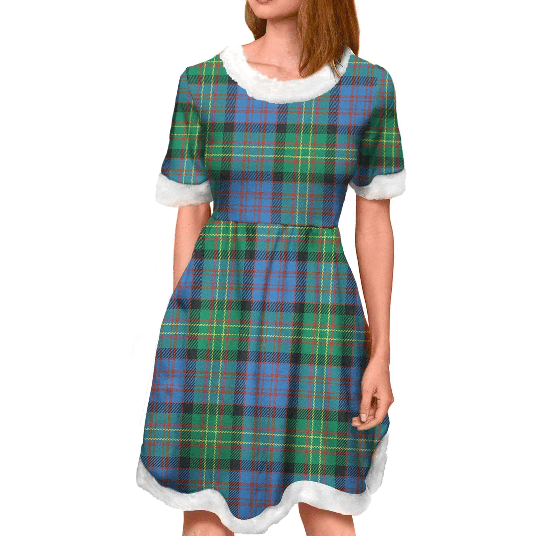 Bowie Ancient Tartan Classic Christmas Dress