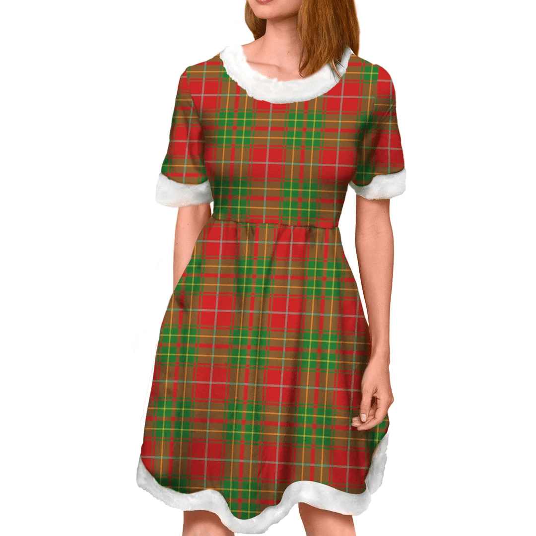 Burnett Ancient Tartan Classic Christmas Dress