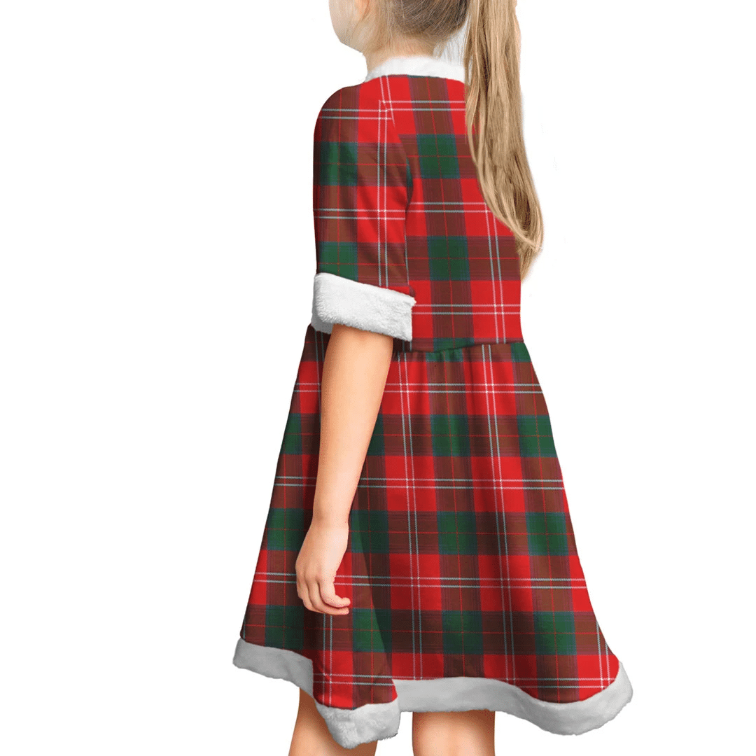 Chisholm Modern Tartan Classic Christmas Dress