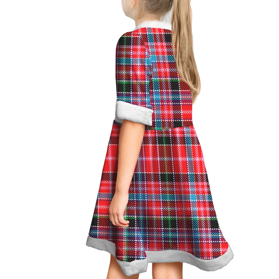 Aberdeen District Tartan Classic Christmas Dress