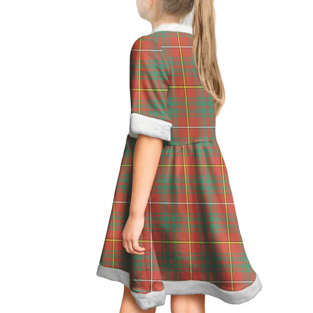 Bruce Ancient Tartan Classic Christmas Dress