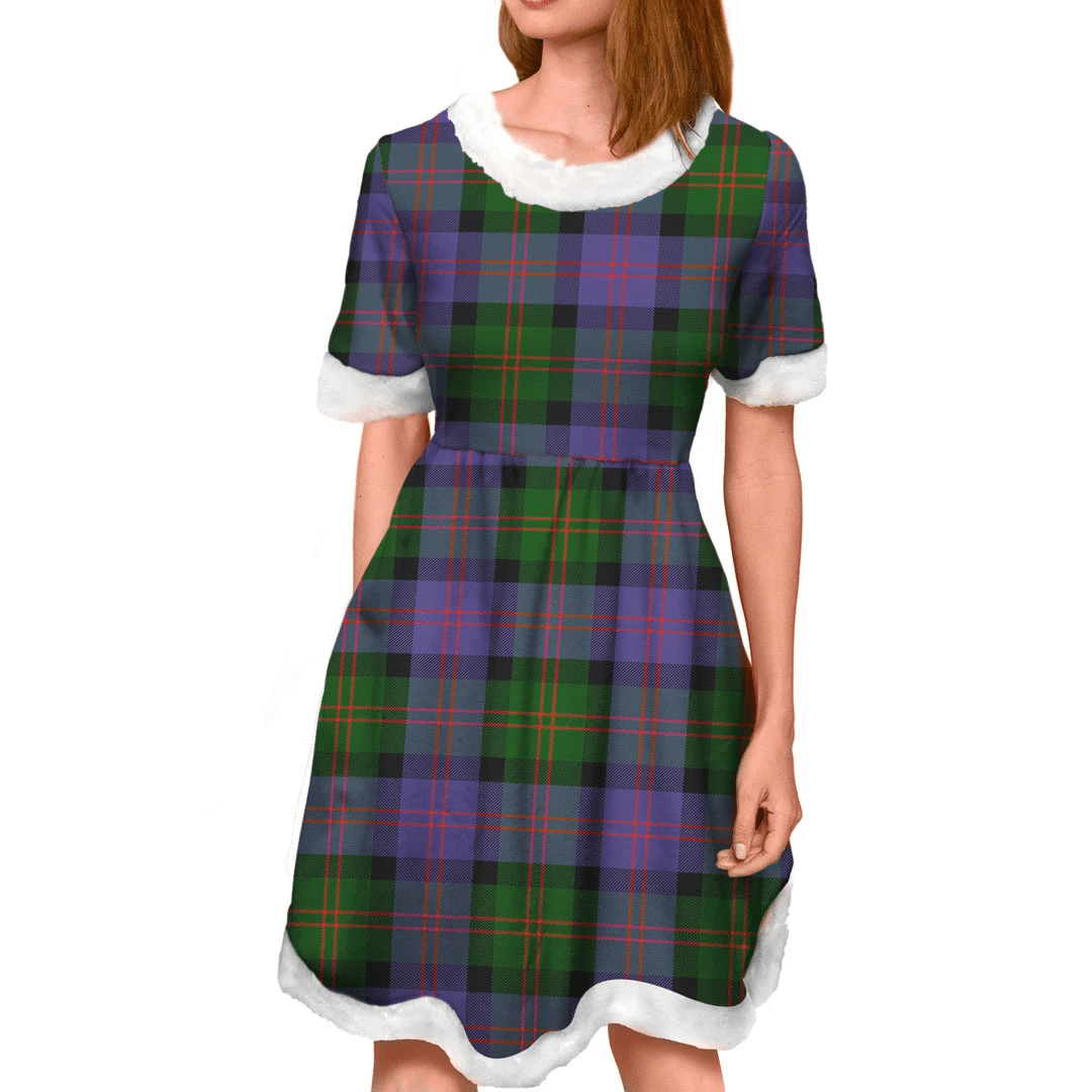 Blair Modern Tartan Classic Christmas Dress