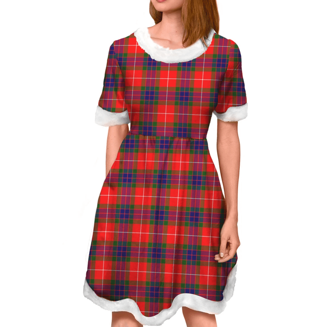 Fraser Modern Tartan Classic Christmas Dress