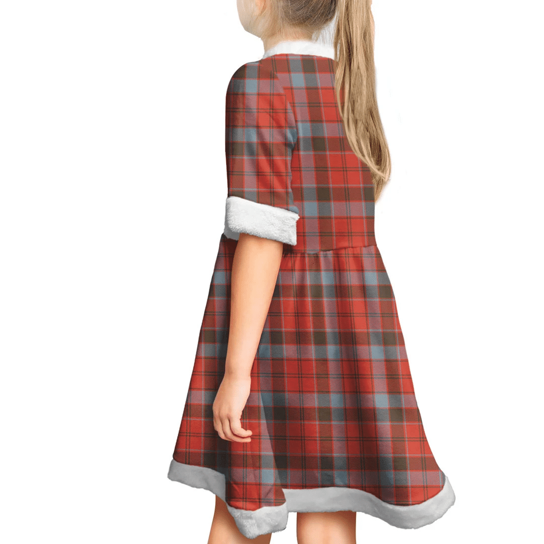 Robertson Weathered Tartan Classic Christmas Dress