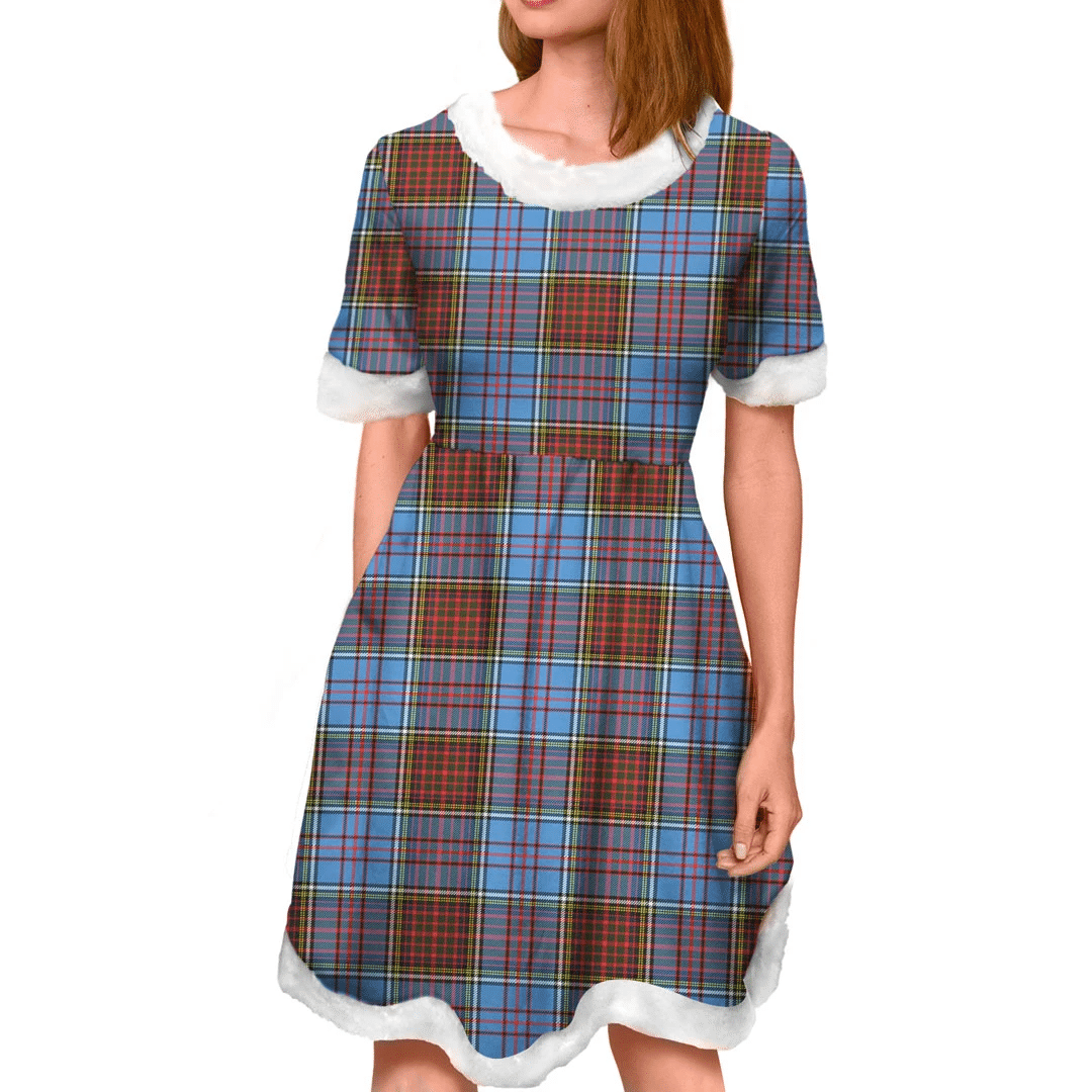 Anderson Modern Tartan Classic Christmas Dress