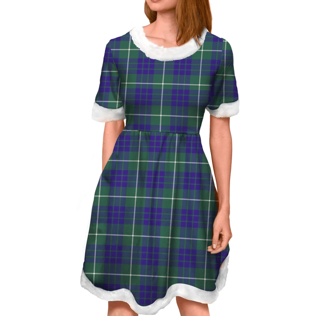 Hamilton Hunting Modern Tartan Classic Christmas Dress