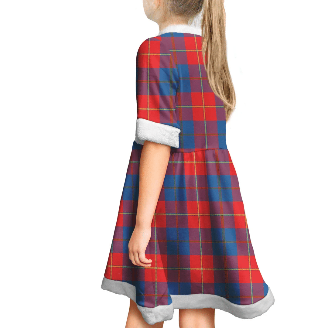 Galloway Red Tartan Classic Christmas Dress