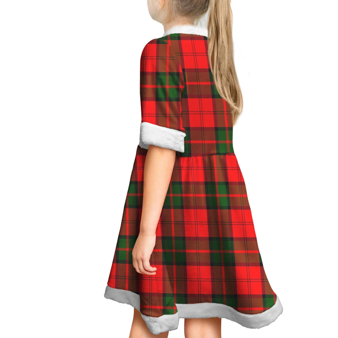 Dunbar Modern Tartan Classic Christmas Dress