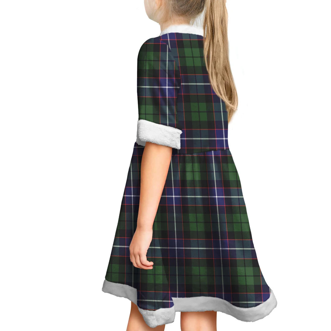 Galbraith Modern Tartan Classic Christmas Dress