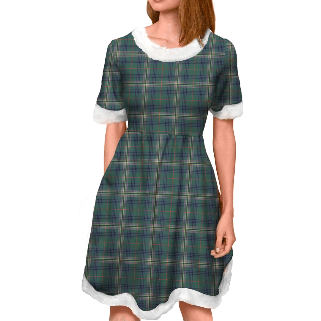 Kennedy Modern Tartan Classic Christmas Dress