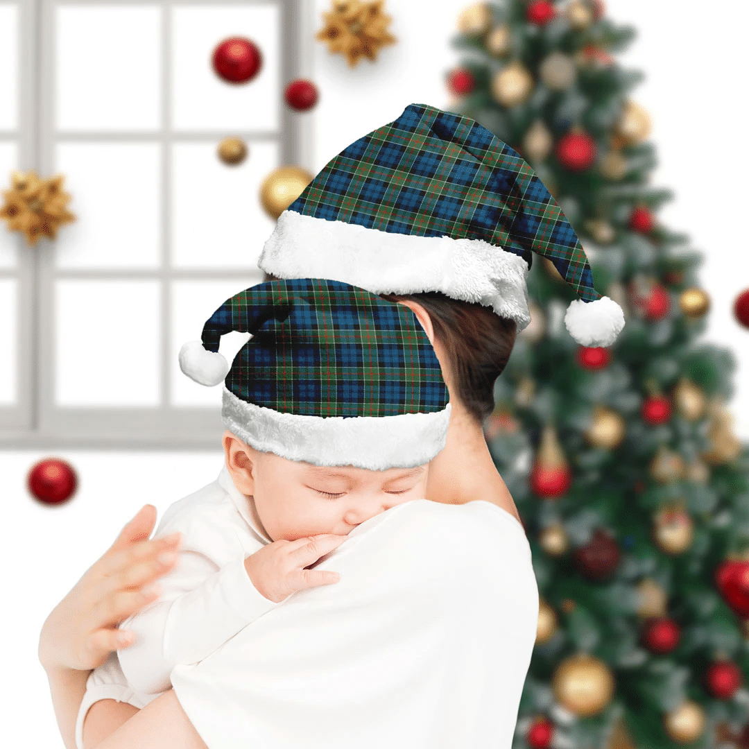 Christmas Hat - Colquhoun Ancient Tartan Christmas Hat