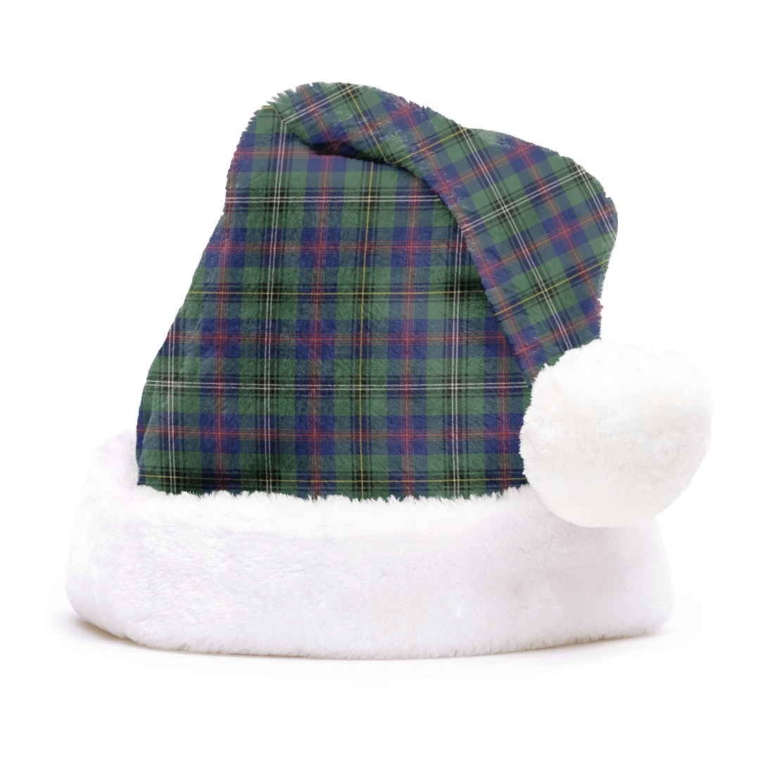 Christmas Hat - Wood Modern Tartan Christmas Hat