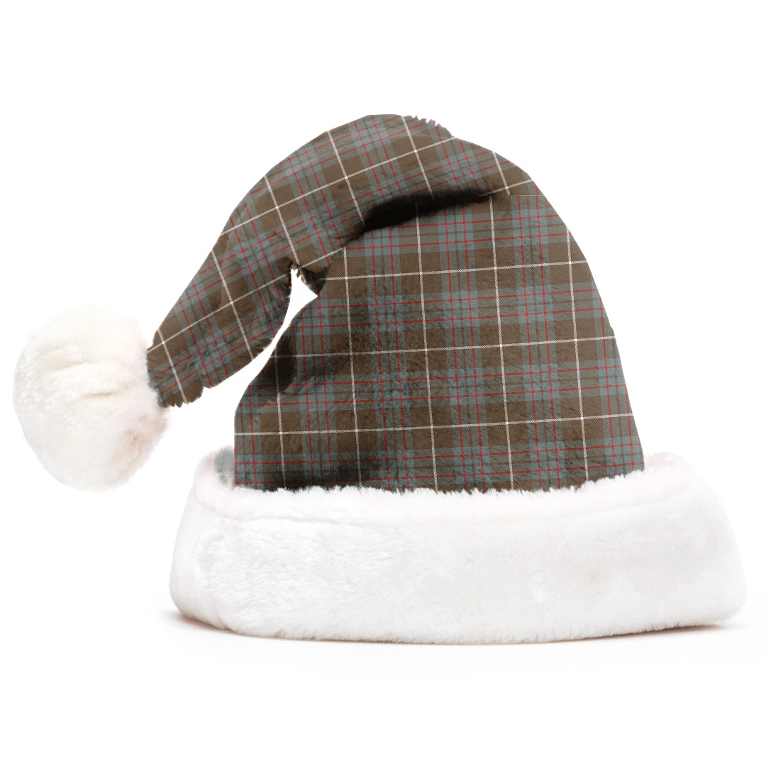 Christmas Hat - MacIntyre Hunting Weathered Tartan Christmas Hat