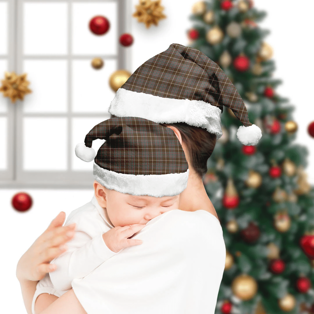 Christmas Hat - MacIntyre Hunting Weathered Tartan Christmas Hat