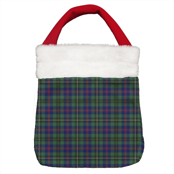 Wood Modern Tartan Classic Christmas Gift Bag