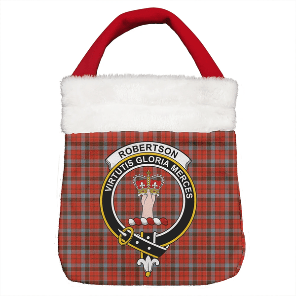 Robertson Weathered Tartan Classic Crest Christmas Gift Bag