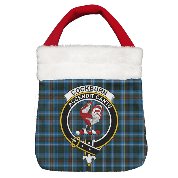 Cockburn Modern Tartan Classic Crest Christmas Gift Bag