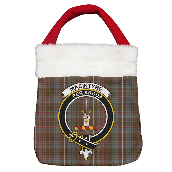 MacIntyre Hunting Weathered Tartan Classic Crest Christmas Gift Bag