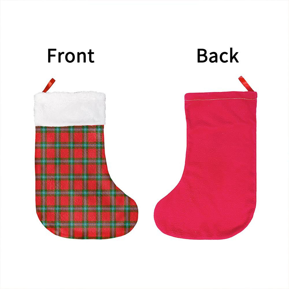 MacLaine of Loch Buie Tartan Classic Christmas Sock