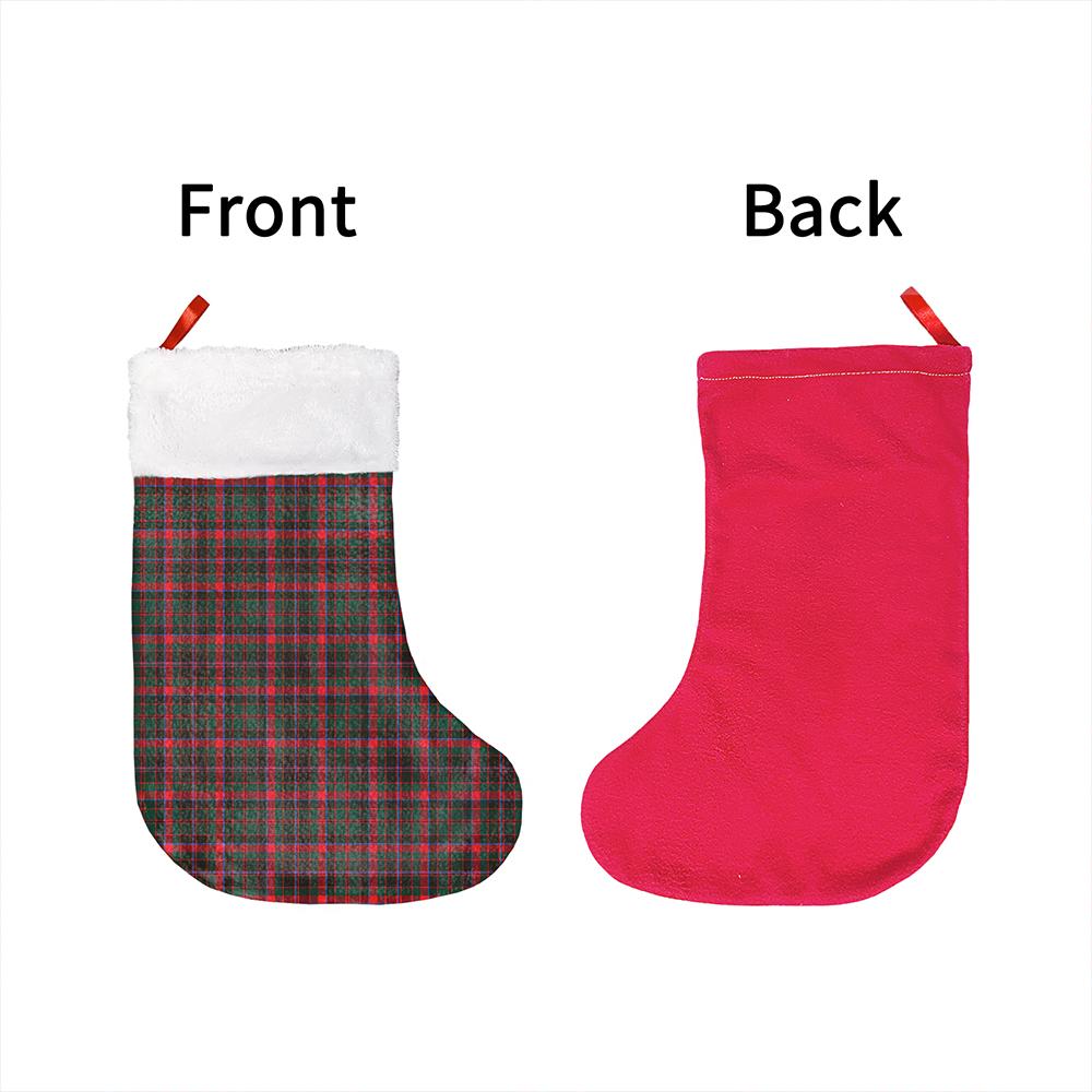 Cumming Hunting Modern Tartan Classic Christmas Sock