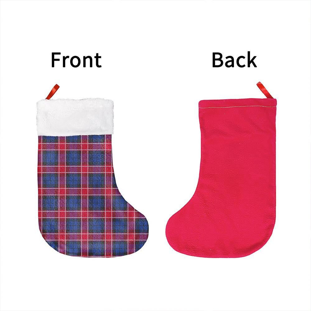 Graham of Menteith Red Tartan Classic Christmas Sock