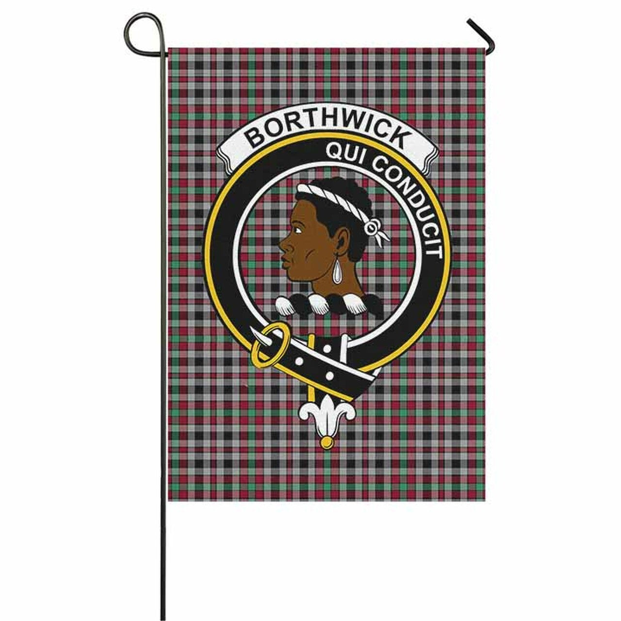 Muirhead Tartan Crest Garden Flag