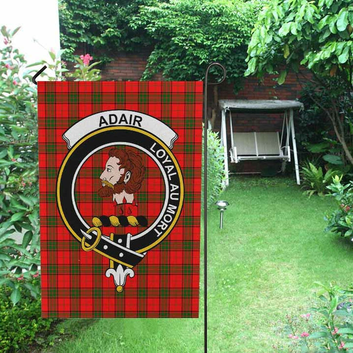 Adair Tartan Classic Crest Garden Flag