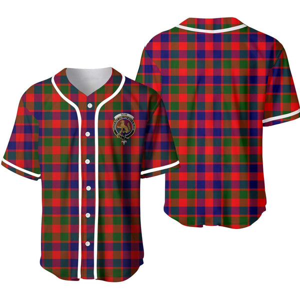 Gow (or McGouan) Tartan Crest Baseball Jersey