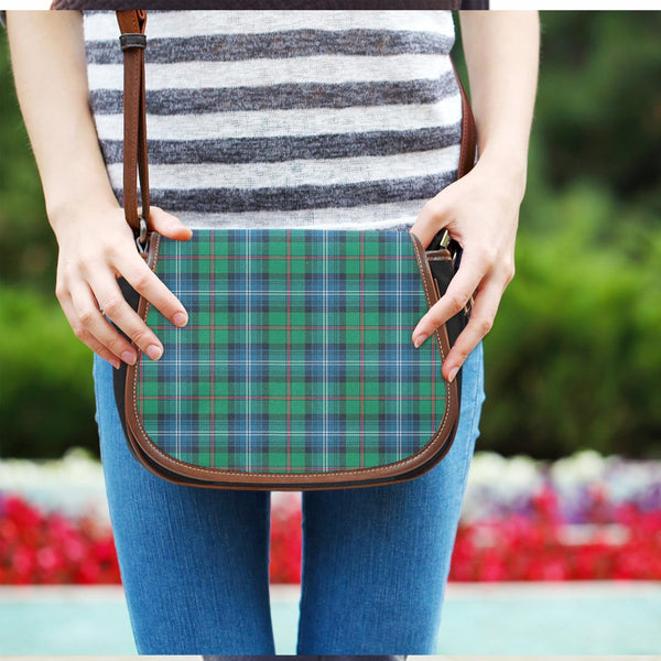 Urquhart Ancient Tartan Plaid Saddle Bag