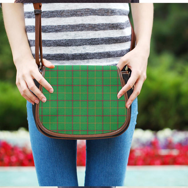 Tribe of Mar Tartan Plaid Saddle Bag