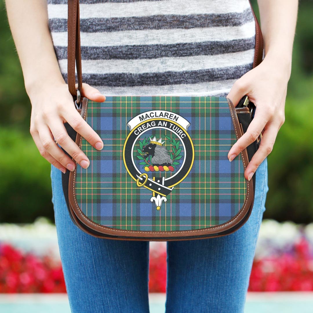 MacLaren Ancient Tartan Crest Saddle Bag