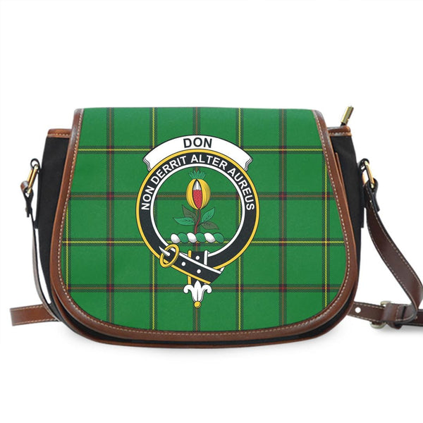 Don (Tribe of Mar) Tartan Crest Saddle Bag