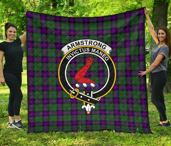 Armstrong Modern Tartan Classic Crest Premium Quilt