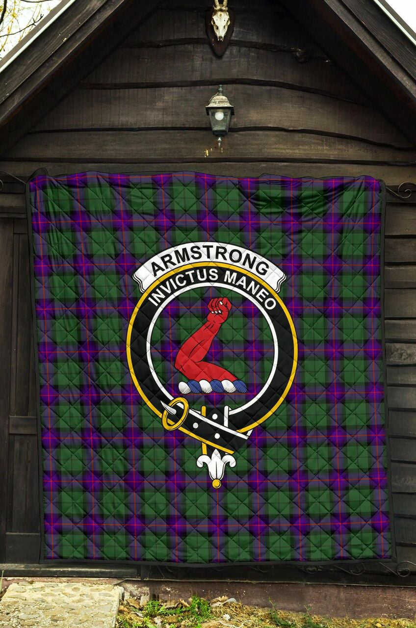 Armstrong Modern Tartan Classic Crest Premium Quilt