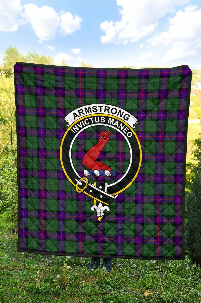 Armstrong Modern Tartan Classic Crest Premium Quilt