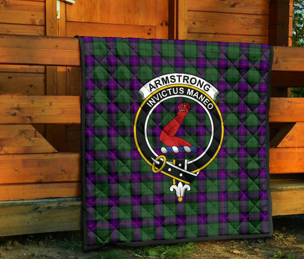 Armstrong Modern Tartan Classic Crest Premium Quilt