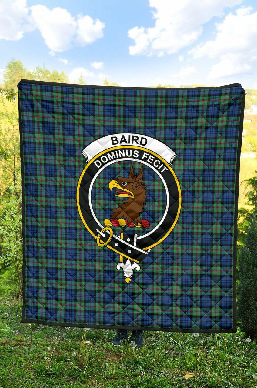 Baird Ancient Tartan Classic Crest Premium Quilt