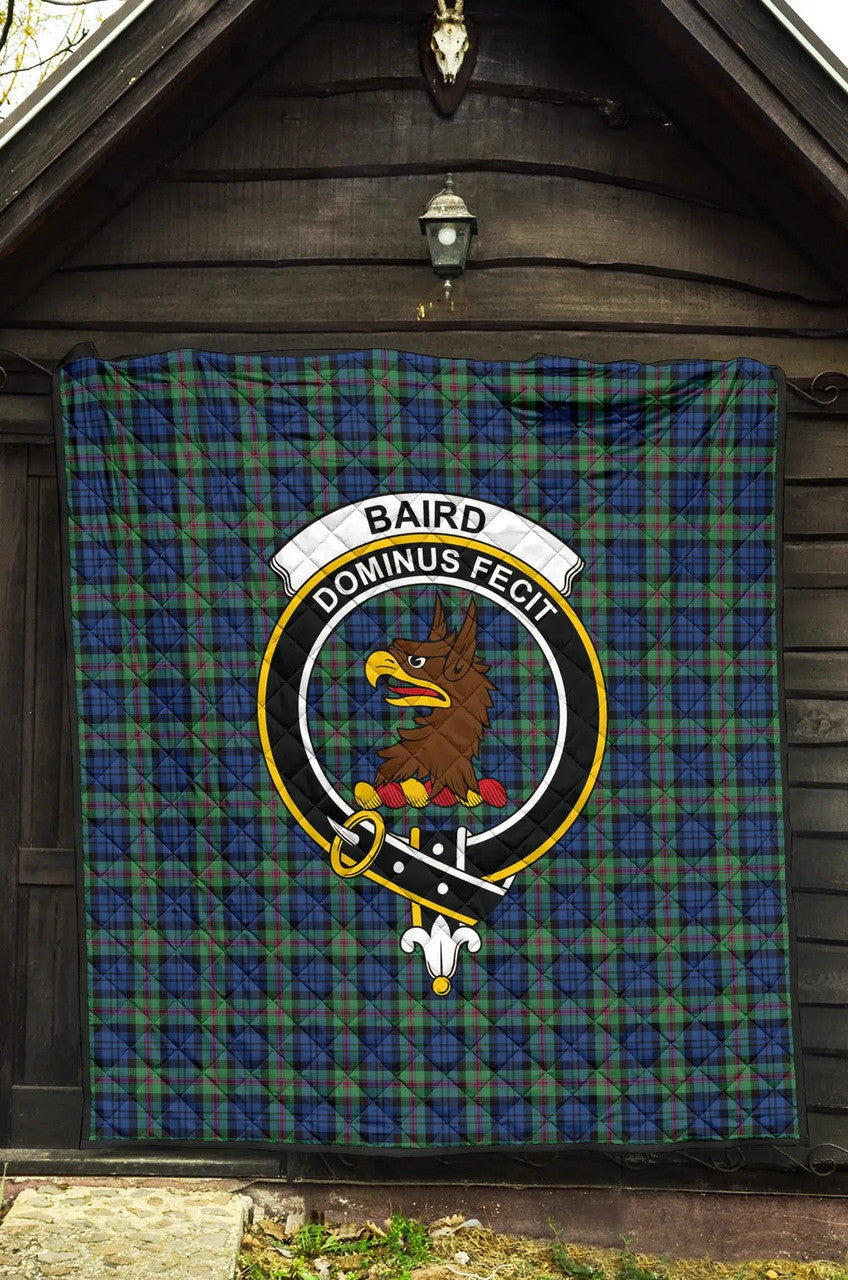 Baird Ancient Tartan Classic Crest Premium Quilt