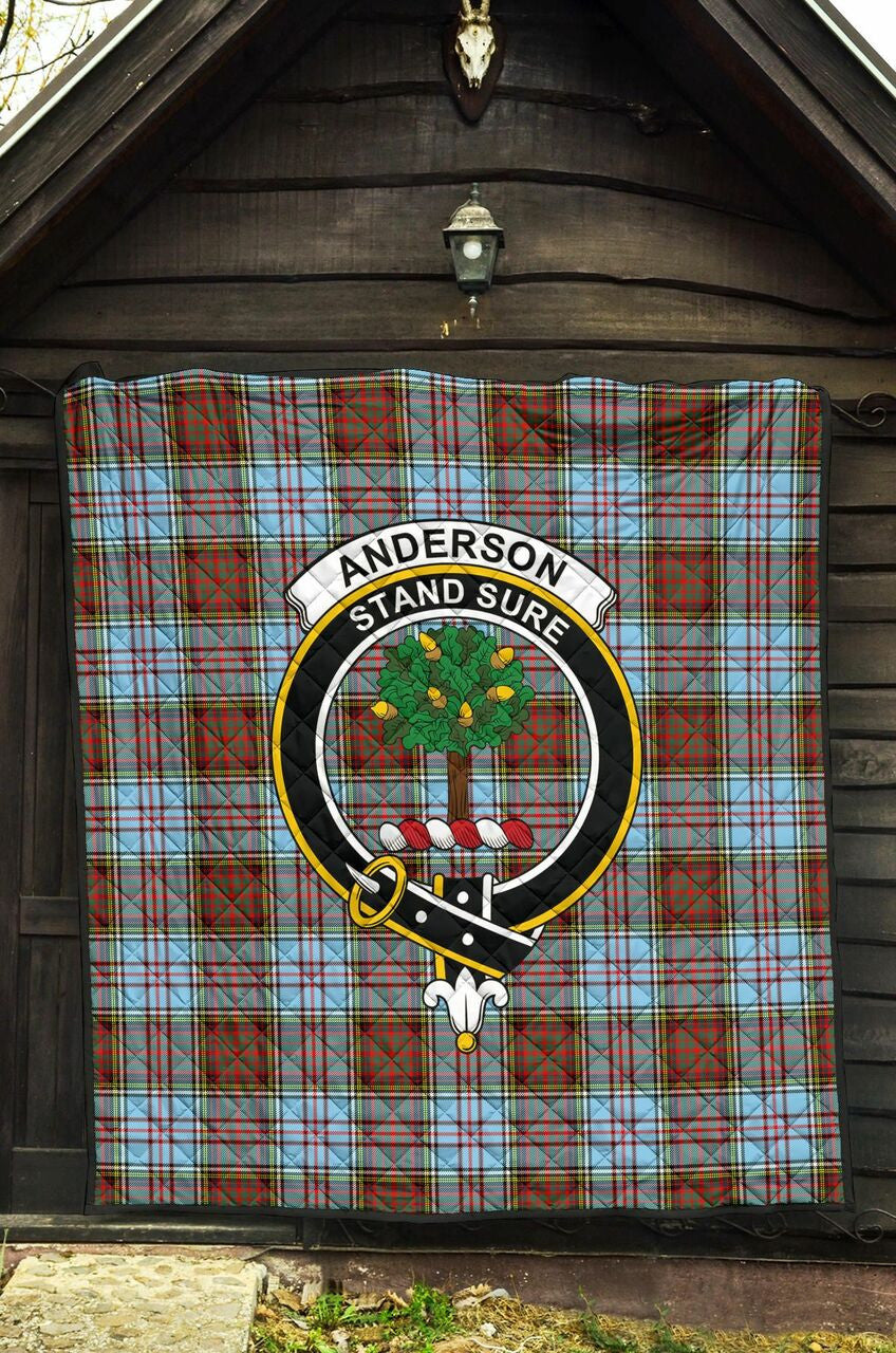 Anderson Ancient Tartan Classic Crest Premium Quilt