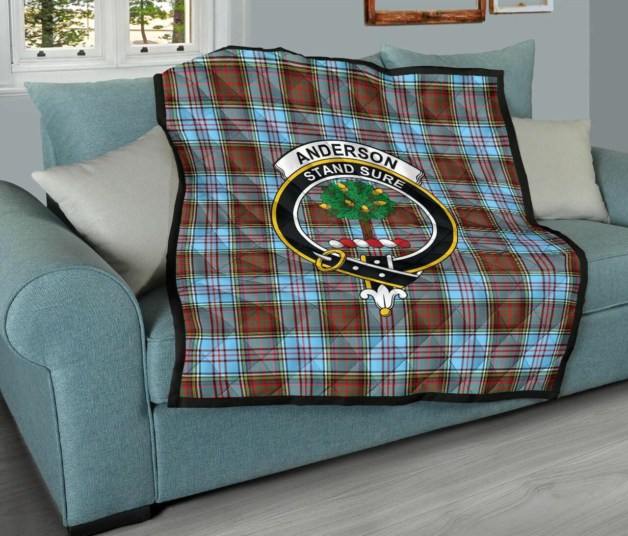 Anderson Ancient Tartan Classic Crest Premium Quilt