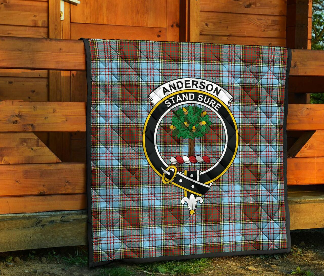 Anderson Ancient Tartan Classic Crest Premium Quilt