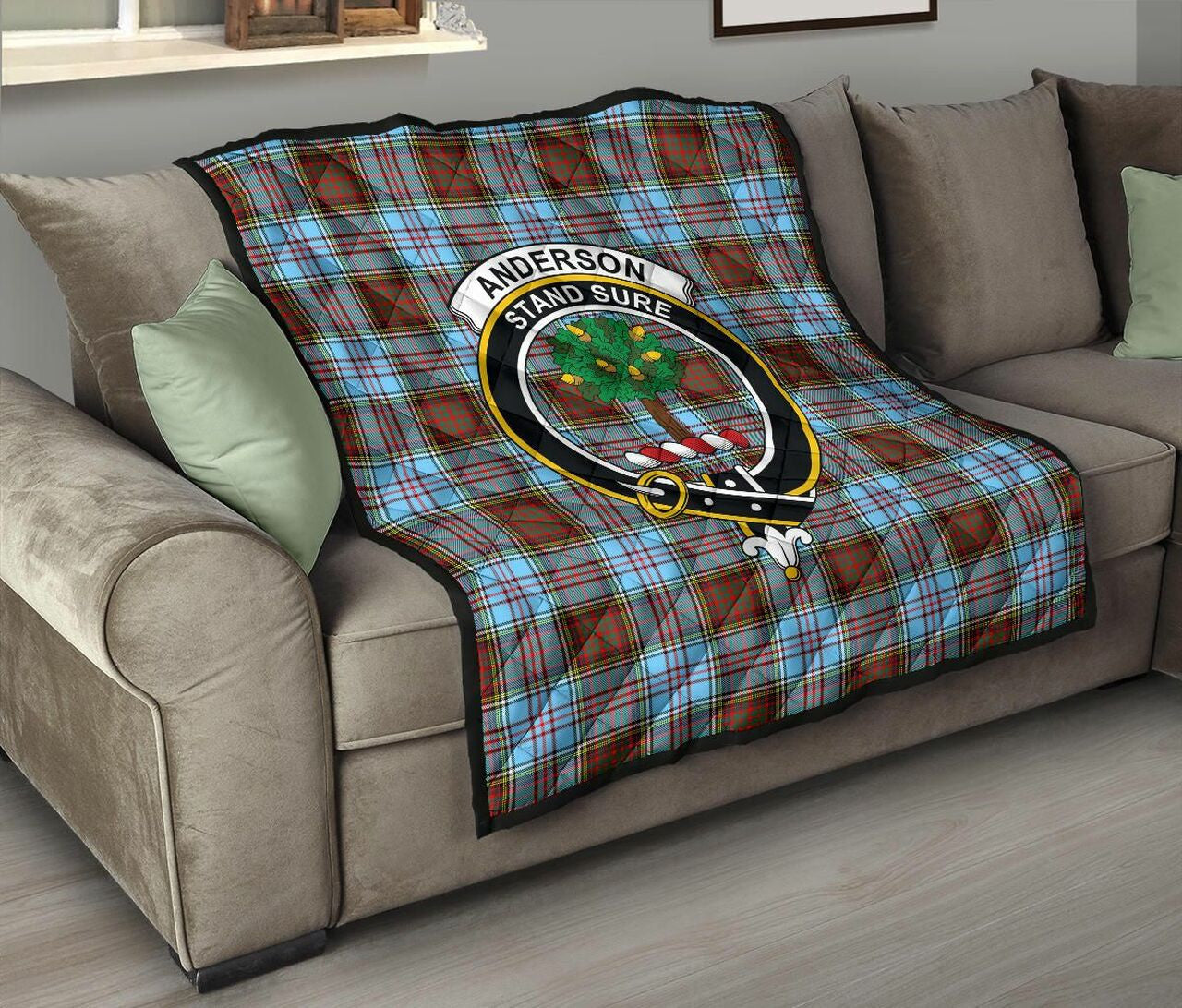 Anderson Ancient Tartan Classic Crest Premium Quilt