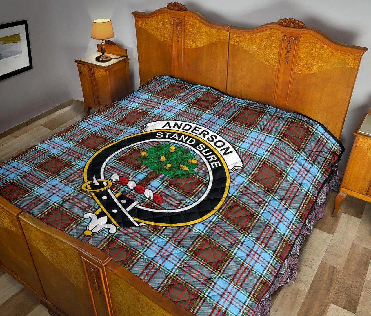 Anderson Ancient Tartan Classic Crest Premium Quilt