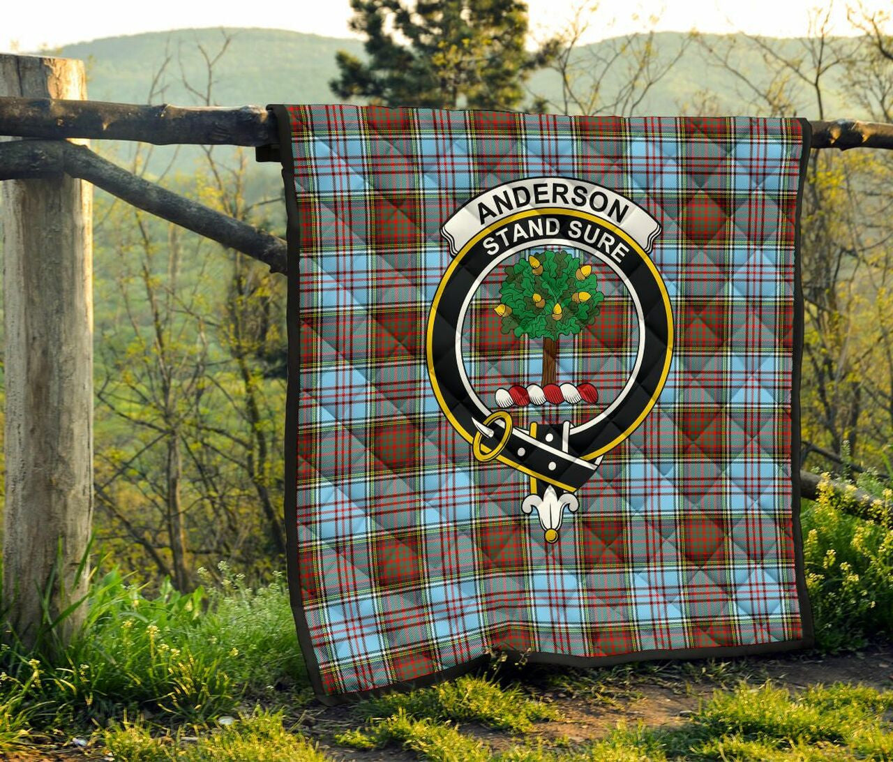 Anderson Ancient Tartan Classic Crest Premium Quilt