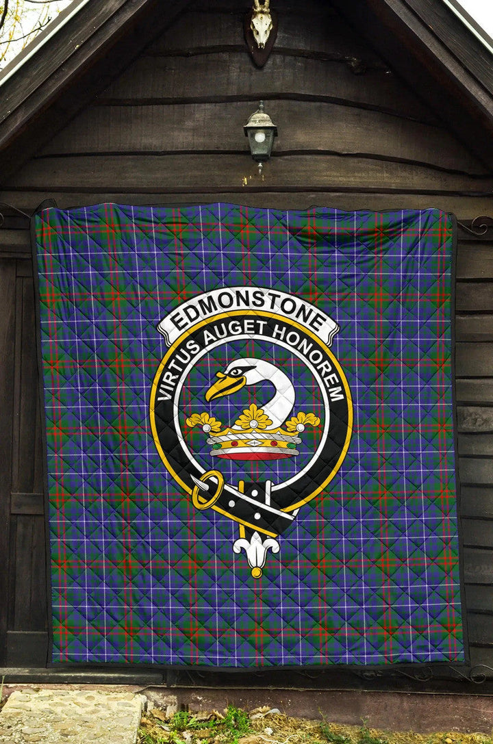 Edmonstone Tartan Classic Crest Premium Quilt – To The Closet