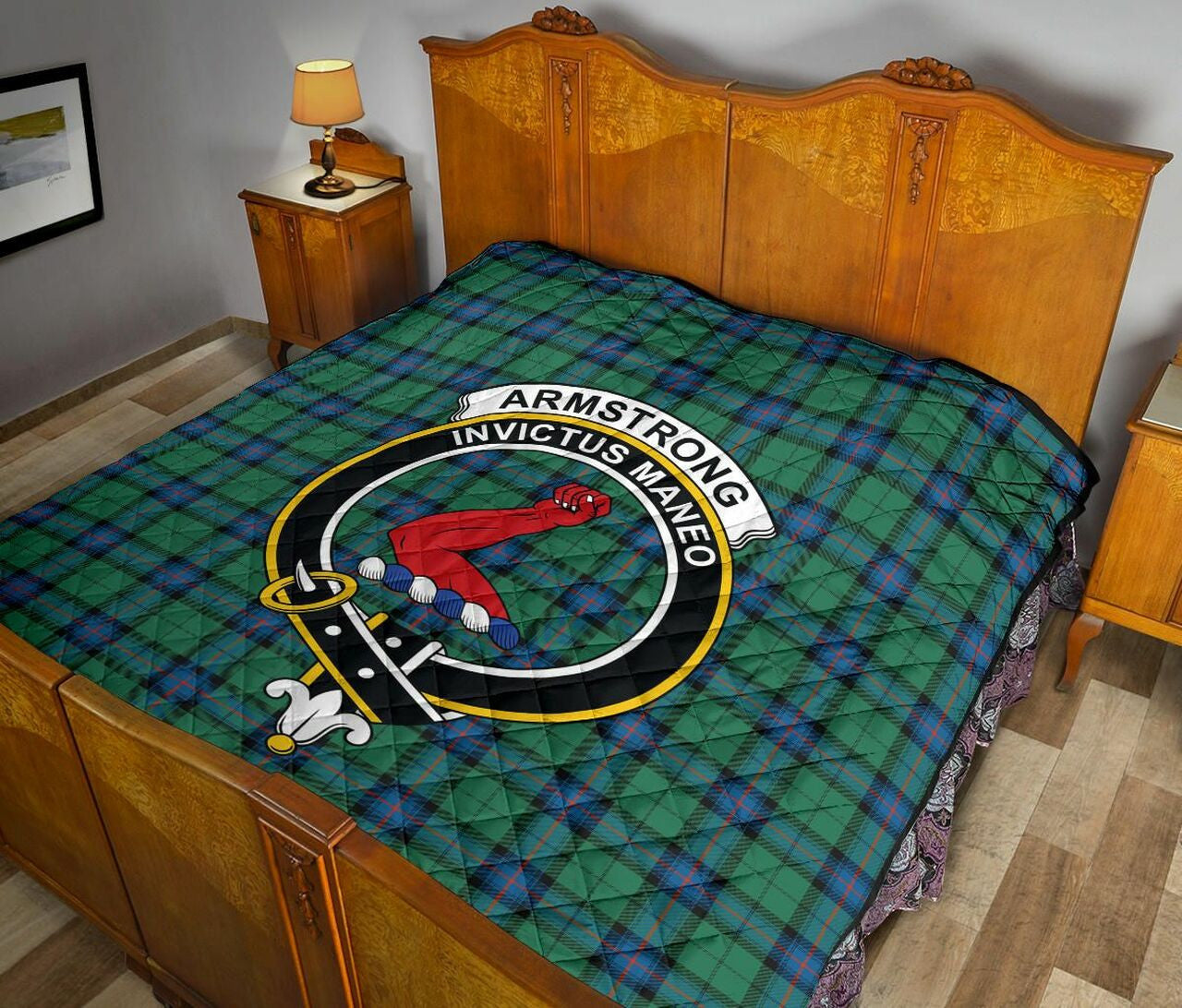 Armstrong Ancient Tartan Classic Crest Premium Quilt