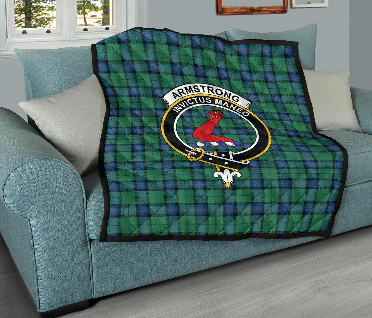 Armstrong Ancient Tartan Classic Crest Premium Quilt