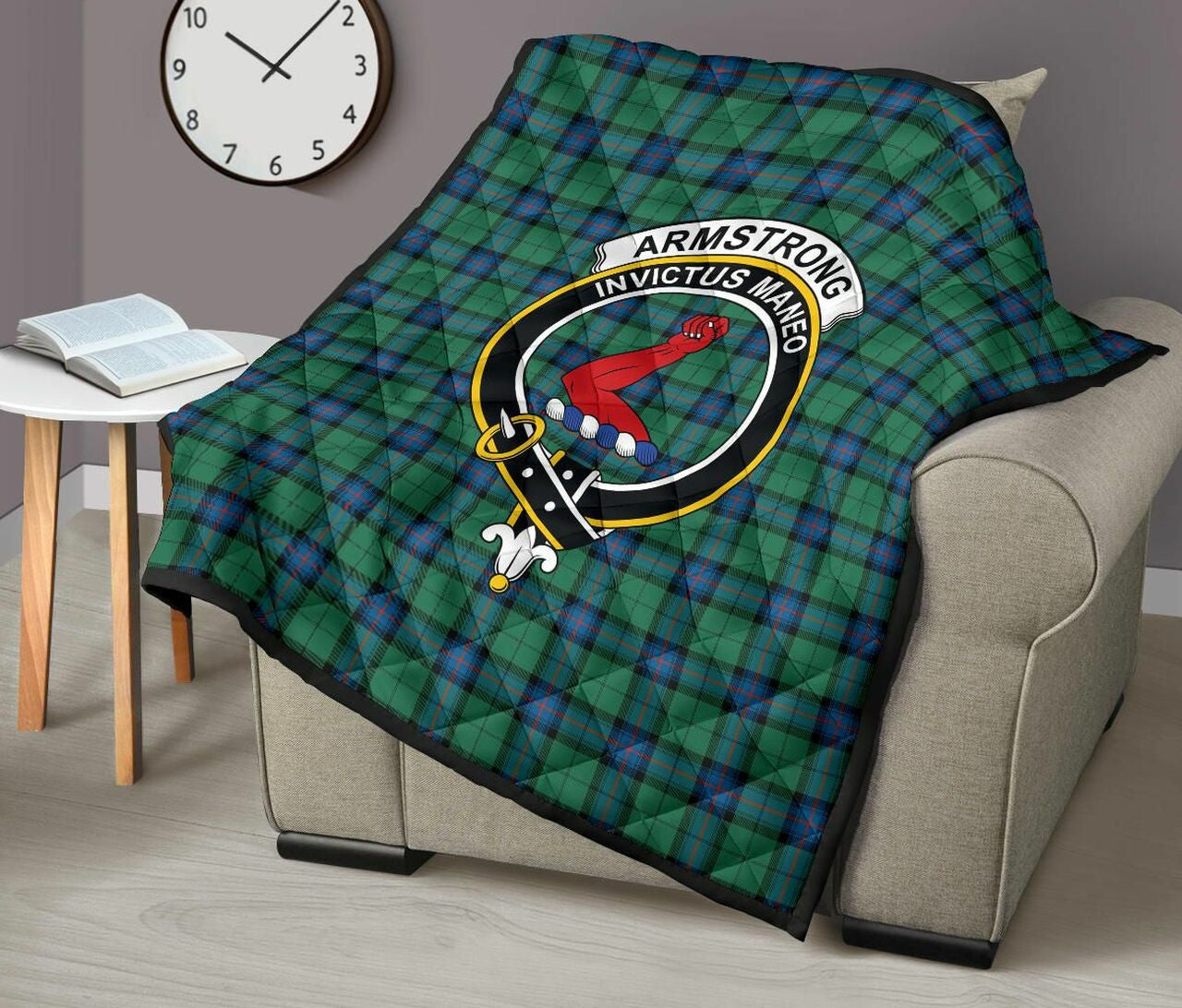 Armstrong Ancient Tartan Classic Crest Premium Quilt